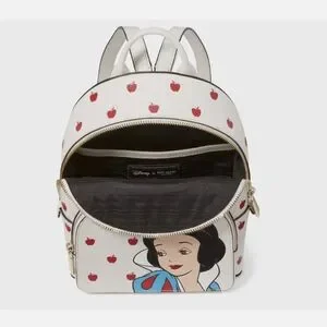 Kate Spade White Backpack with Snow White Red Apple Design DLR/WDW - Kate Spade New York - Snow White Small Backpack  main image 2